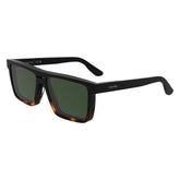 CALVIN KLEIN 25501S 006 - Black Rectangle Sunglasses for Men