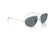 RAY BAN 3945 003/3R - Silver Aviator Sunglasses for Men