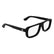 CALVIN KLEIN 25548 001 - Black Aviator Eyeglasses for Men