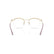 RAY BAN 7553 3218 - Gold Round Eyeglasses for Men