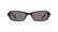 DKNY 557S 001 - Black Rectangle Sunglasses for Women