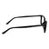 CALVIN KLEIN 24546 001 - Black Rectangle Eyeglasses for Men