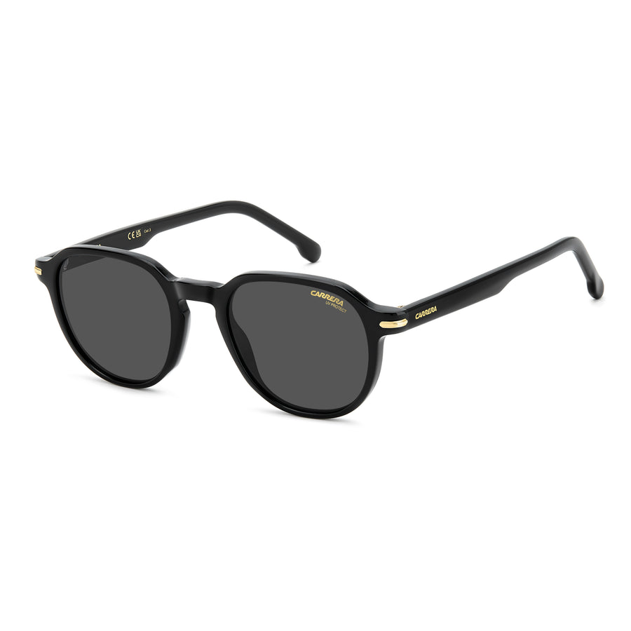 CARRERA CARRERA 376/S 807 - Black Square Sunglasses for Men