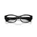 MIU MIU 03WV 16K1O1 - Black Cateye Eyeglasses for Women