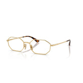 VOGUE 4341 280 - Gold Geometric Eyeglasses for Women