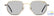 CARRERA CARRERA 380/S LKS - Gold Square Sunglasses for Men