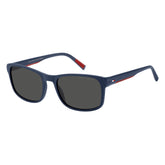 TOMMY HILFIGER TH 2325/S PJP/IR - Blue Rectangle Sunglasses for Men