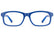 NANO ARCADE & CLIP 3010950SC - Blue / Navy Rectangle Eyeglasses for Kids
