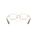 VOGUE 4341 280 - Gold Geometric Eyeglasses for Women