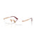 VOGUE 4343 5152 - Gold Oval Eyeglasses for Women