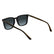 CALVIN KLEIN 25537S 001 - Black Square Sunglasses for Women