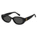 TOMMY HILFIGER TH 2344/S 807 - Black Oval Sunglasses for Women