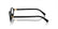 MIU MIU 01XV 1AB1O1 - Black Oval Eyeglasses for Women