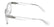 CALVIN KLEIN JEANS 26612 971 - Transparent Rectangle Eyeglasses for Men
