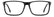 CARRERA CARRERA 382 807 - Black Rectangle Eyeglasses for Men