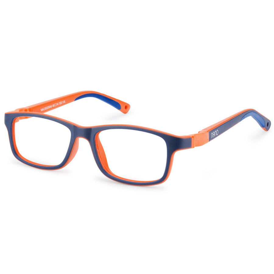 NANO CREW 3020646 - Blue / Navy Rectangle Eyeglasses for Kids