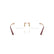 VOGUE 4343 5152 - Gold Oval Eyeglasses for Women