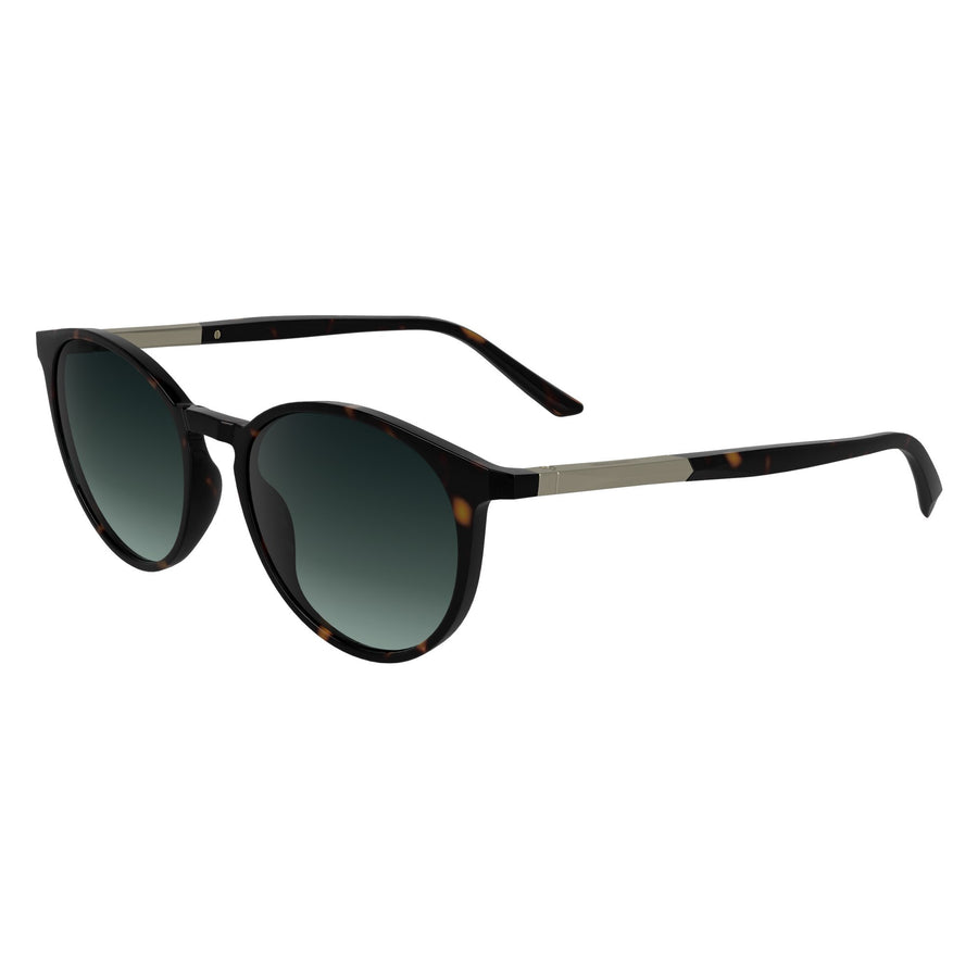CALVIN KLEIN 24539S 235 - Brown / Torto Round Sunglasses for Men