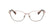 RALPH LAUREN 6055 9427 - Gold Cateye Eyeglasses for Women