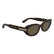 CALVIN KLEIN 25502SN 240 - Brown / Torto Oval Sunglasses for Women