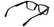 CALVIN KLEIN JEANS 26612 242 - Brown / Torto Rectangle Eyeglasses for Men