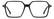 CARRERA CARRERA 3092 807 - Black Square Eyeglasses for Women