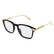 CARTIER CT0611 001 - Black Square Eyeglasses for Men
