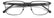 CARRERA CARRERA 8934 TI7 - Black / Gunmetal Rectangle Eyeglasses for Men