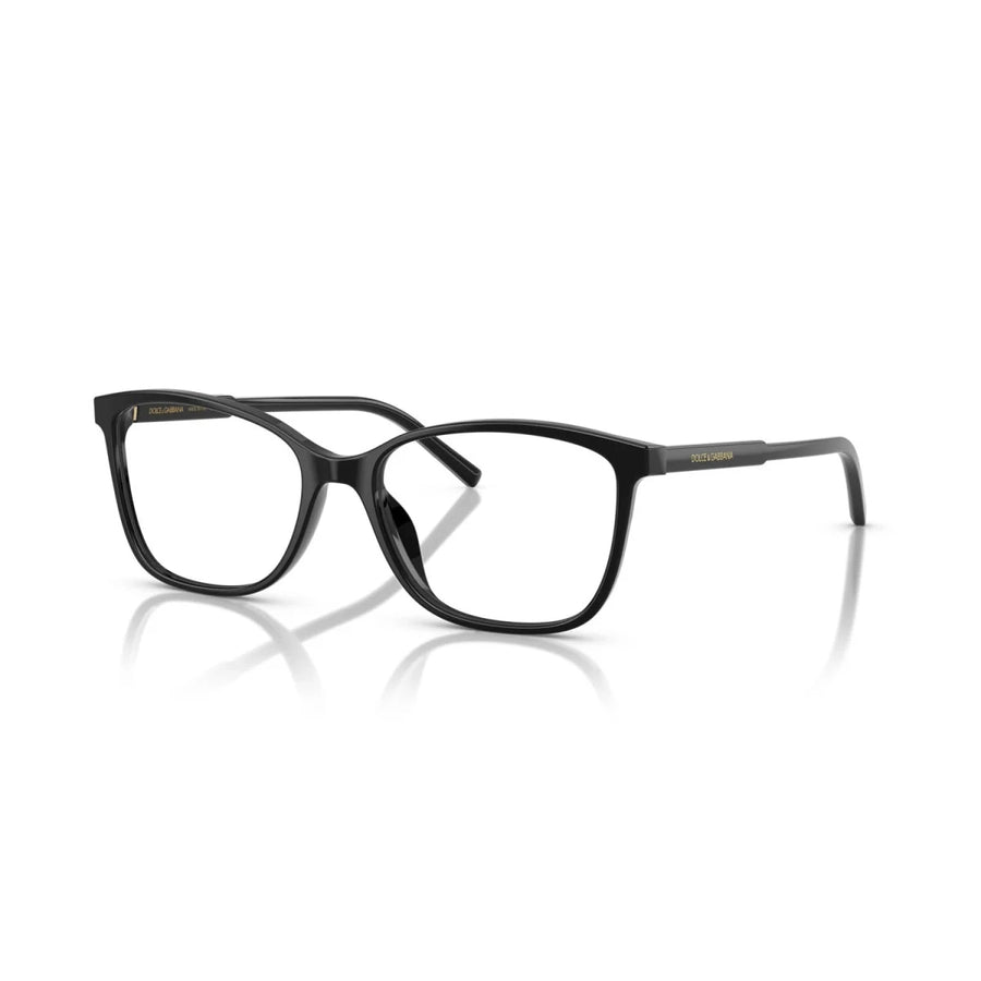 DOLCE & GABBANA 3424 501 - Black Rectangle Eyeglasses for Men