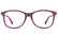 NANO QUEST & CLIP 3160650SC - Rose Rectangle Eyeglasses for Kids