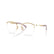 RAY BAN 7553 3218 - Gold Round Eyeglasses for Men