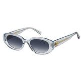 TOMMY HILFIGER TH 2344S MVU - Transparent Oval Sunglasses for Women