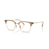 RAY BAN 7216 8471 - Gold Club Master Eyeglasses for Men