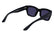 CALVIN KLEIN 23509S 001 - Black Rectangle Sunglasses for Men
