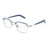 MONT BLANC 389 004 - Silver Square Eyeglasses for Men