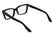 CALVIN KLEIN 25543 001 - Black Rectangle Eyeglasses for Women