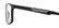 CARRERA CA 8933/C 807 - Black Rectangle Eyeglasses for Men