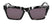 DONNA KARAN 515S 010 - Black Cateye Sunglasses for Women