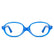 NANO CLIPPING 3140942 - Blue / Navy Round Eyeglasses for Kids