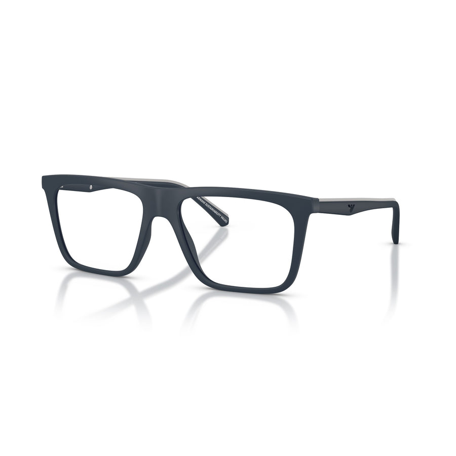 EMPORIO ARMANI 4258 50881W - Blue / Navy Rectangle Eyeglasses for Men