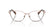 RALPH LAUREN 6055 9427 - Gold Cateye Eyeglasses for Women