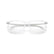 RAY BAN 7260 2001 - Transparent Rectangle Eyeglasses for Men