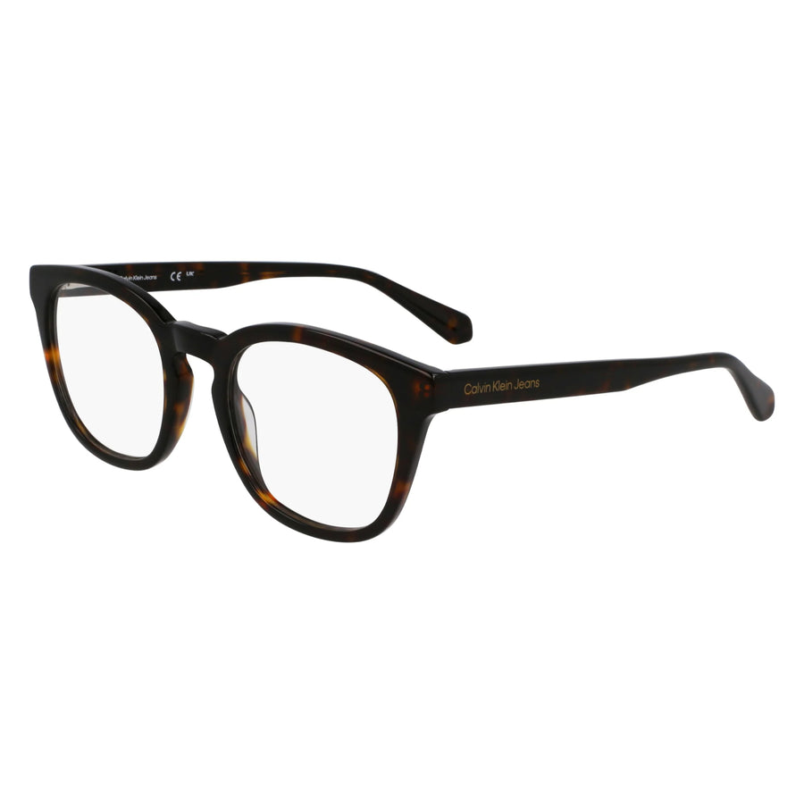 CALVIN KLEIN JEANS 24636+CLIP 210 - Brown / Torto Square Eyeglasses for Men