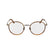 CALVIN KLEIN 24114 265 - Gold Round Eyeglasses for Men