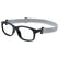 NANO ARCADE & CLIP 3011148SC - Black Rectangle Eyeglasses for Kids