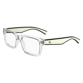 CALVIN KLEIN JEANS 25302 971 - Transparent Rectangle Eyeglasses for Kids