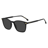 HUGO BOSS BOSS 1880/G/S 807 - Black Round Sunglasses for Men