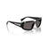 VOGUE 5688SB W44/87 - Black Rectangle Sunglasses for Women