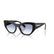 VOGUE 5607S W44/19 - Black Cateye Sunglasses for Women