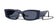 VOGUE 5655SU 324087 - Blue / Navy Rectangle Sunglasses for Women
